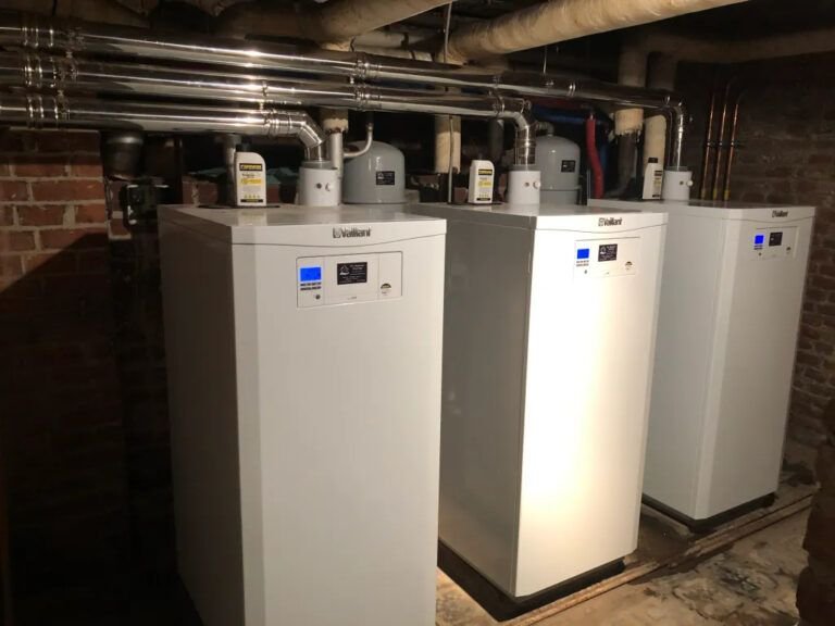 chauffage realisation installation trois chaudieres sol 2