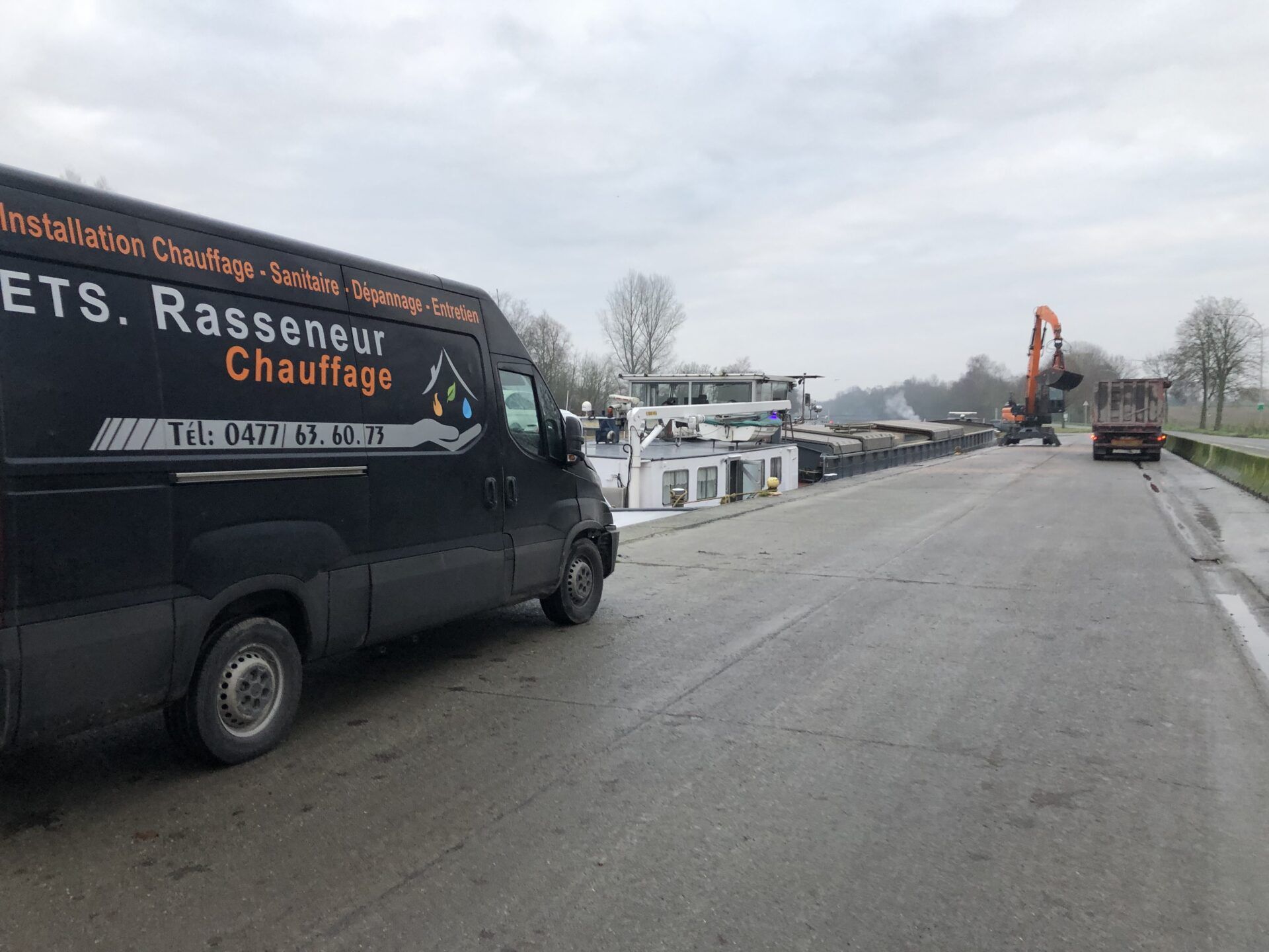 ets rasseneur chauffage camionnette
