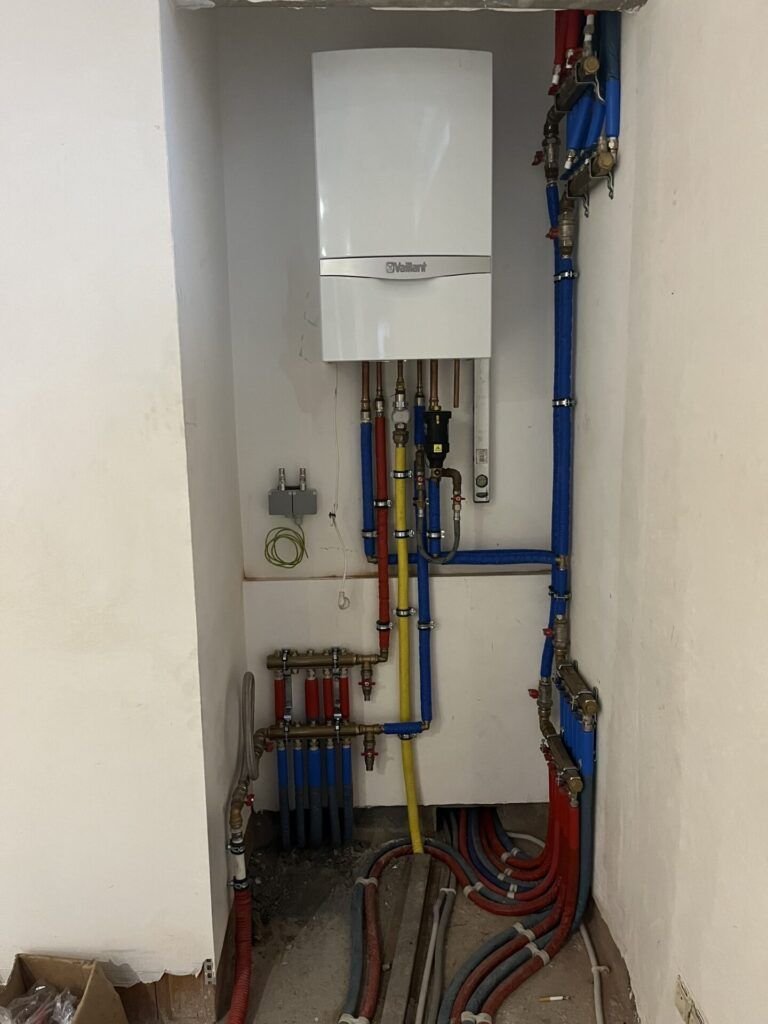 installation vaillant niche technique distribution pex 2